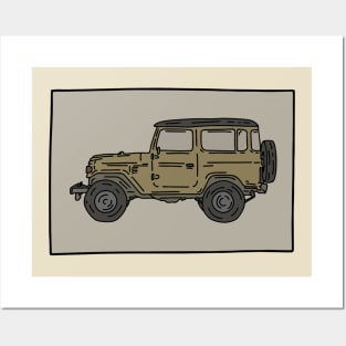 old monster offroad Posters and Art
